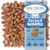ZeckoX Kräuterlis für Katzen 400g für ein starkes Milieu