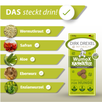 WumoX Kräuterlis für Hunde 400g für ein positives Darmklima