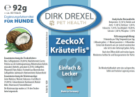 ZeckoX Kräuterlis für Hunde 92g für ein starkes Hautmilieu