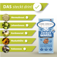 ZeckoX Kräuterlis für Katzen 100g für ein starkes Milieu