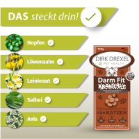 Darm Fit Kräuterlis für Katzen 100g für...